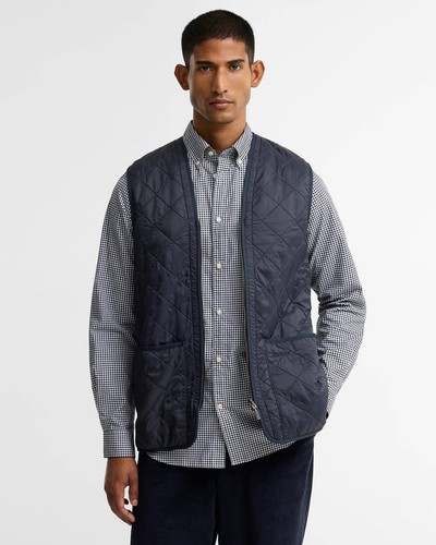 Barbour gilet navy polarquilt - barbour,