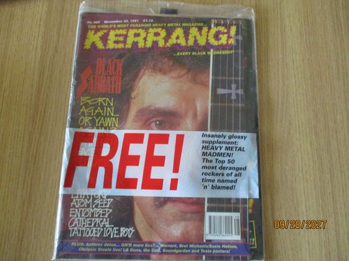 Kerrang magazine 369 nov 30 - nov.,