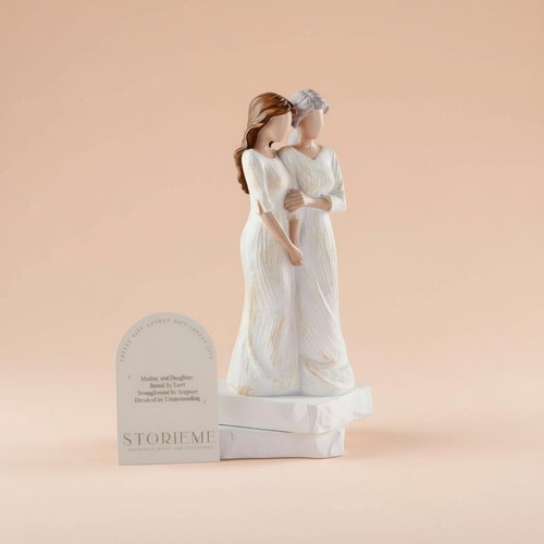 Mother daughter figurine - mother,