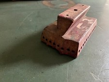 Vintage Small Wooden Printing Block Original Piece Of Vintage Decor Hand-crafted