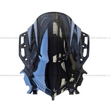 Yamaha YZF R125 Black Double Bubble Windscreen Windshield Screen 2023-2025