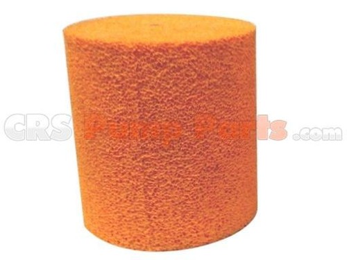 Concrete pump parts - concrete, sponge