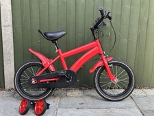 (Excellent Condition) Kids Mountain Bike 14 Inch Red Boys Girls (Free Delivery)