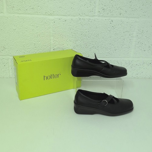 Hotter melody black - hotter, leather