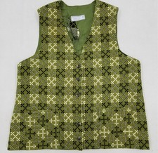 Vintage Traditional Welsh Handwoven Vest 64x55cms