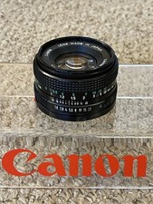 Canon FD 50mm f/1.8 Lens