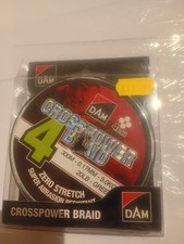 DAM CROSS POWER 4 Green Braid 20lb 9.0kg 0.17mm