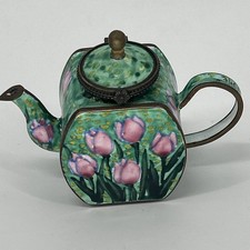 Vtg Signed Kelvin Chen Enamel
