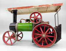 MAMOD Early TE1 Steam Traction Engine 1960's w/ Meths Burner Tin Plate UNTESTED