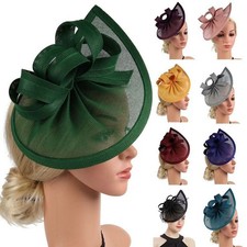 Fascinator Womens Large Headband Clip Hat For Weddings Ladies Day Races Ascot UK