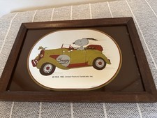 Snoopy peanuts vintage mirror - vintage,