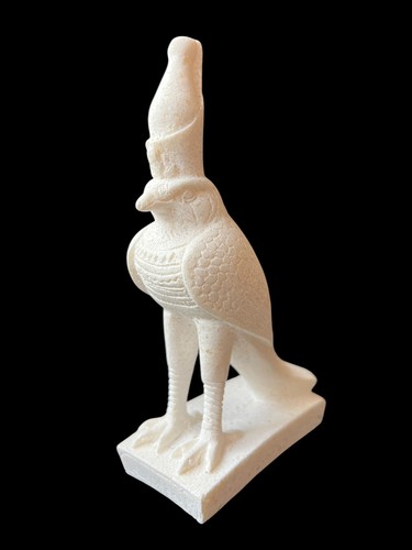 Alabaster horus statue - horus,