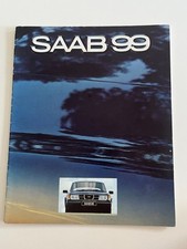 SAAB 99 GL GLs Turbo 2 4 Door UK Market 19 Page Sales Brochure 1979