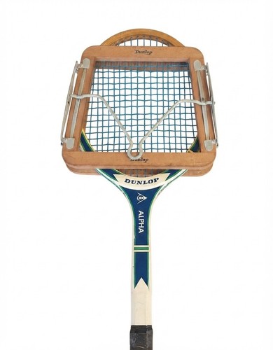 Vintage dunlop wooden alpha - vintage,