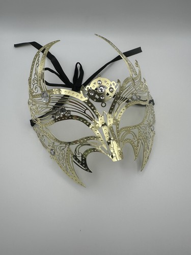Masquerade ball mask gold - mask,