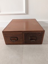 Antique drawer oak wood - oak,