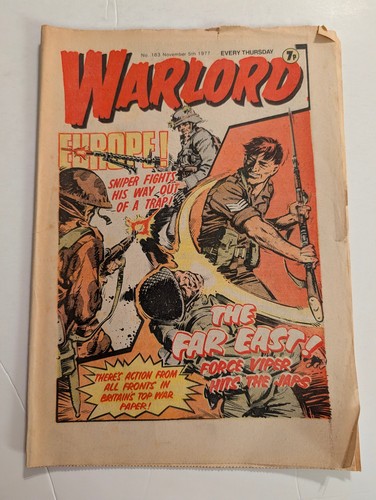 Warlord comic 163 november - 163,,
