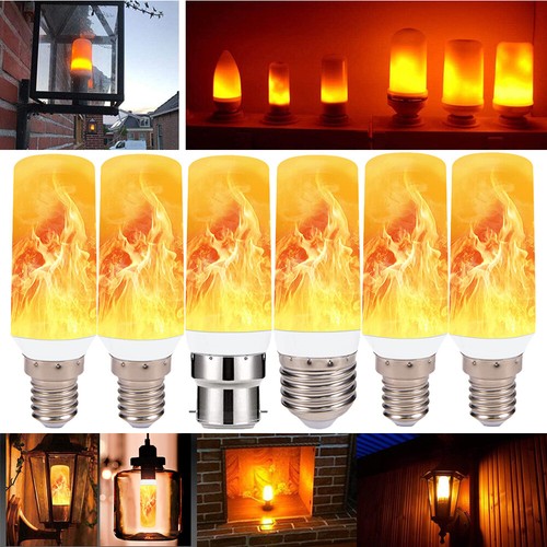 Led flame effect light bulbs - flame,
