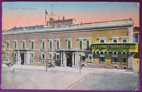 Royal palace malta - malta, vintage