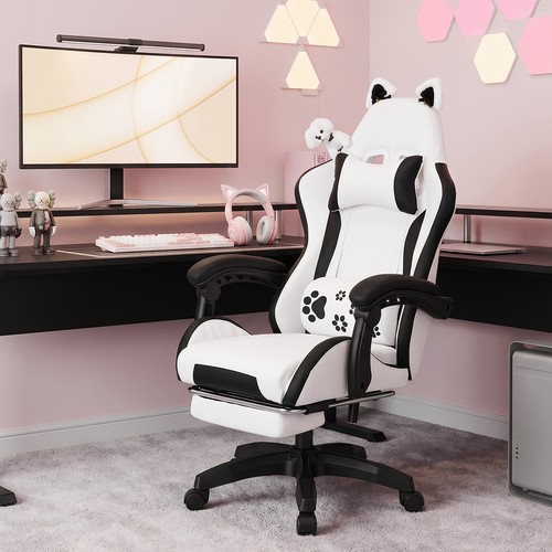 Cute gaming chair - gaming, dog