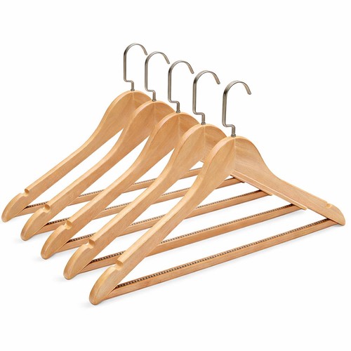 Luxury wooden suit hangers - x,