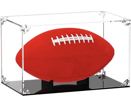 Acrylic display box rugby - acrylic,