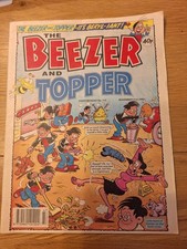 Beezer & Topper Comic . 21st November 1992. Birthday Idea