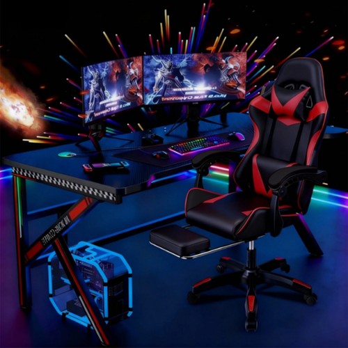 Gaming chair swivel recliner - gaming,