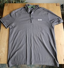 HUGO BOSS Grey Polo Shirt