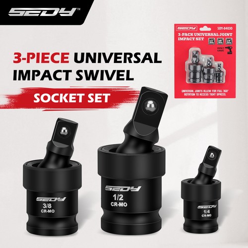 3pcs impact universal joint - impact,
