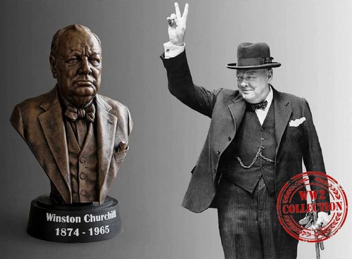 Winston churchill bust - winston,