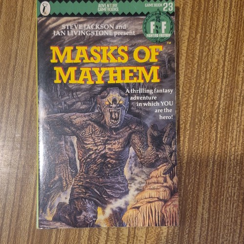 Fighting fantasy masks of - fighting,