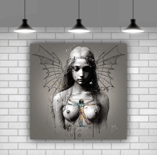 Female nude erotic canvas - erotic,