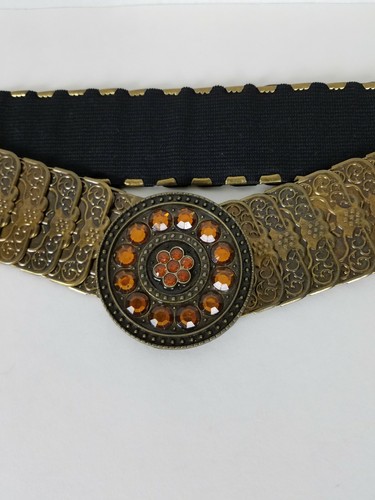 Women bronze concho belt - women’s,