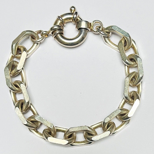 Chunky silver tone chain - chunky,