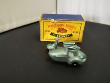 W966-MATCHBOX LESNEY No36B LAMBRETTA SCOOTER AND SIDECAR WITH BOX