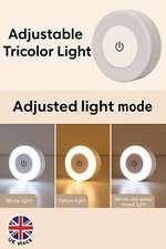 Small Rechargeable Night Light Touch Sensor LED Dimmable Bedside Table Desk Lamp