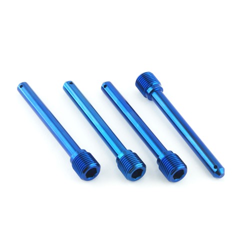 Titanium caliper pad pin front - titanium,