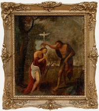 Framed 18th Century Oil -