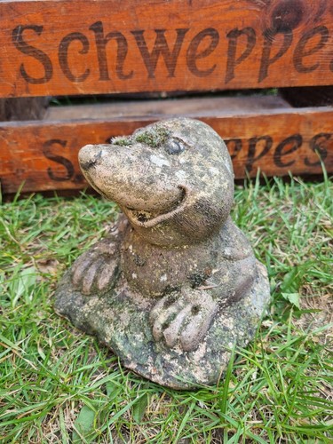 Vintage mole garden - mole, ornament