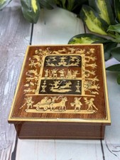 Vintage Italian Inlaid Wood