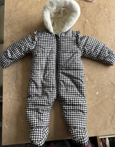 George quilted check hooded - check,