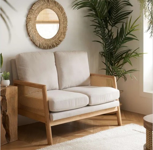 Seater rattan sofa with - seater,
