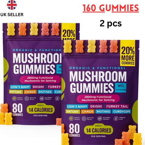 Pcs mushroom gummies 2500mg - 2,