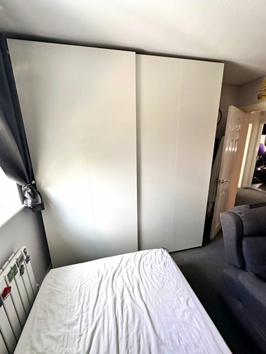 Ikea white door sliding - white,