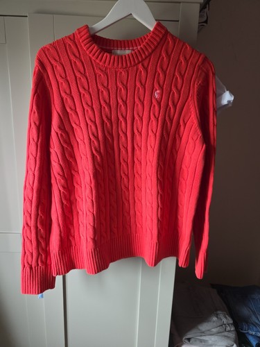 Joules cable jumper coral - jumper, in