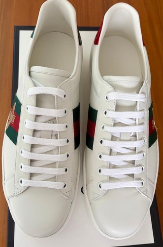 Gucci ace bee embroidered - gucci,