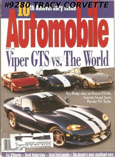 April 1996 automobile - 1996, viper