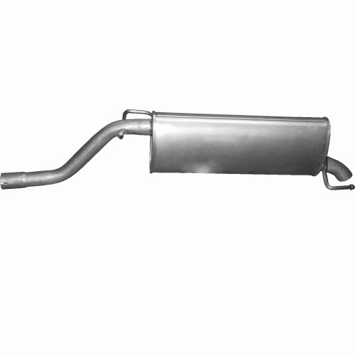 Exhaust rear silencer for fiat - for,
