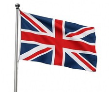 Union Jack British National Flag, 3ft x 2ft, 90cm x 60cm, Double Sided